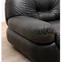 2 Poltrone 1Divano in pelle anni 70  Mobili Girgi