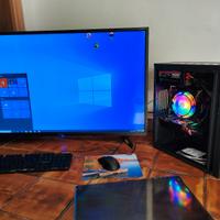 PC gaming 12 core Rtx 4060 RAM 32 GB DDR4 SSD 