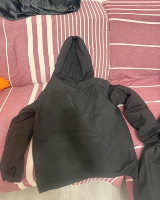 Giacca bambino impermeabile in pile 2 in1 imper.