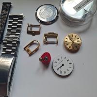 Lotti di componenti e ricambi per orologi
