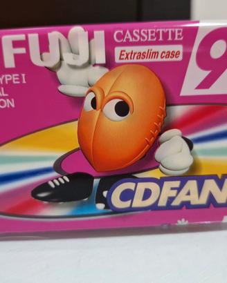 Fuji CDFAN1 90 min Cassetta audio IEC I TYPE I