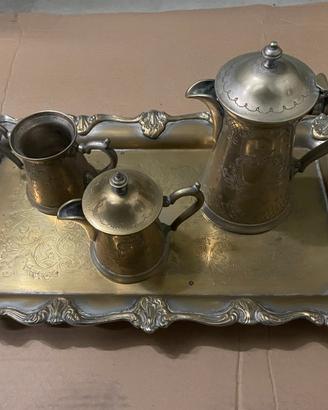 SERVIZIO DA THE COLAZIONE SHEFFIELD ORIGINALE