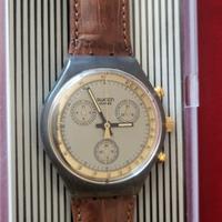 orologio Swatch chrono  mod. Goldfinger
