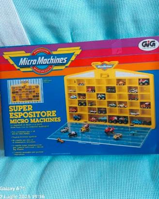 collezionismo gran espositore micro machine 