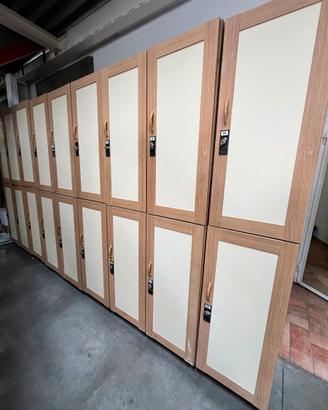 🔥 ARMADIETTI SPOGLIATOIO PALESTRA – €50 A COLONNA
