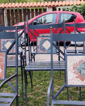 8 particolari sedie da giardino artigianali