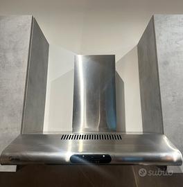 Cappa cucina Midea inox 60cm