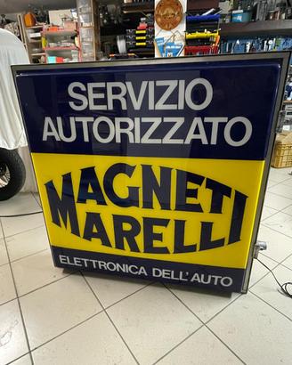 insegna bifacciale magneti marelli