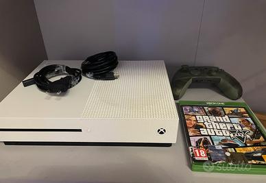 Xbox one S 1TB+ GTA 5 +Controller Nocturnal Vapor