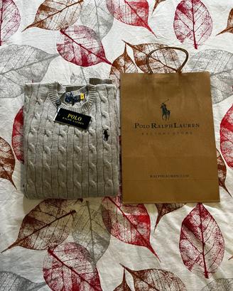 Maglione uomo Ralph Lauren Grigio