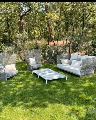 B&B divano e poltrone, set outdoor