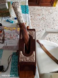 portacarte black Jak in radica di tartaruga e arge