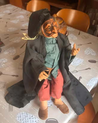 Statuetta Vintage Pulcinella