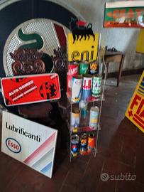 insegna espositore olio