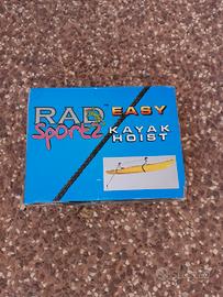 carrucola a soffitto kayak e bici