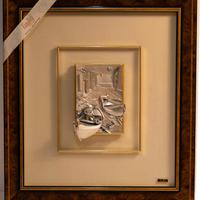 Quadro Scultura Bassorilievo in Argento 925‰