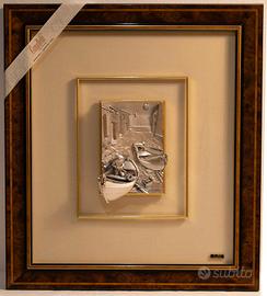 Quadro Scultura Bassorilievo in Argento 925‰