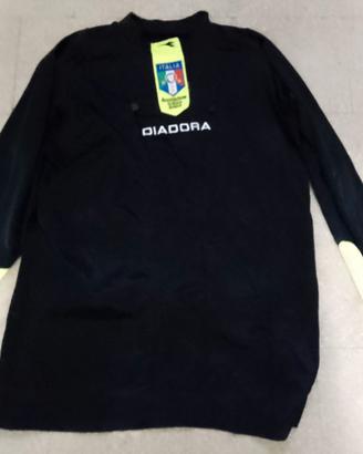 Diadora maglia divisa arbitro AIA FIGC, M nero