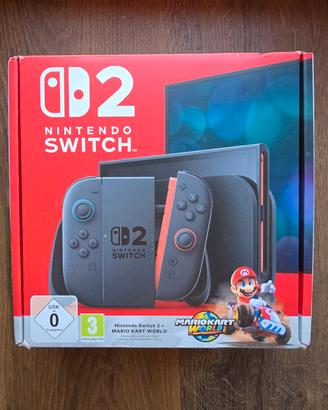 Nintendo Switch 2 + Mario Kart World NUOVA