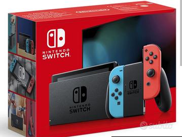 Nintendo switch+4 Joystick+4 giochi