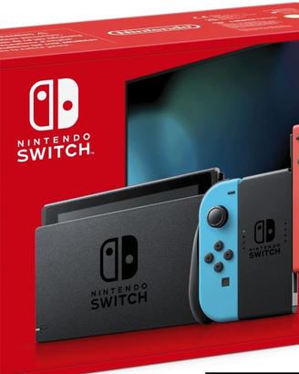 Nintendo switch+4 Joystick+4 giochi