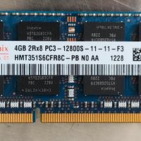4GB RAM DDR3L 1600MHz Hynix HMT351S6CFR8C-PB