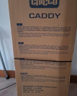 Lettino da viaggio Chicco Caddy + materasso – 50€