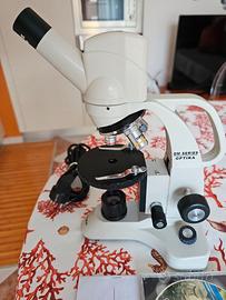 Microscopio ottico Optika con usb