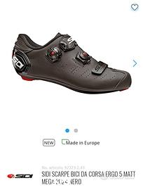 Scarpa da Bici Sidi Ergo 5 Matt Mega 2019