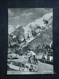 FOTOGRAFIA ORIGINALE  "FAUSTO COPPI" AUTOGRAFATA