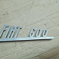 Stemma Fregio Scritta Simbolo Fiat 600 600d 750