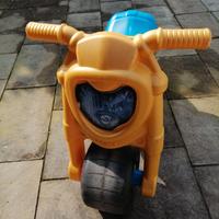 Moto cavalcabile primi passi