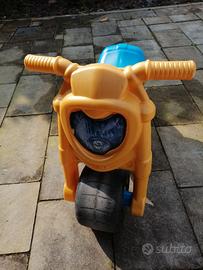 Moto cavalcabile primi passi