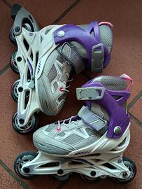 Pattini Roller Oxelo Fit3 Bambina Tg. 29-32