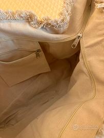 Borsa mare con frange