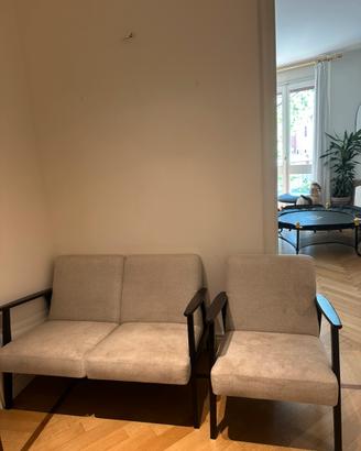 Divanetto e poltrona ikea