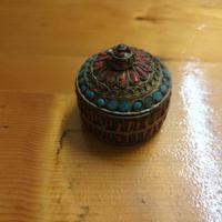 Scrigno Portagioie Vecchio Chinese Cina Cofanetto 