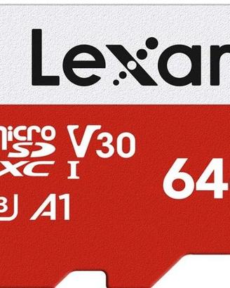 Micro SD 64 GB, Scheda Micro SD fino a 100 MB/sec