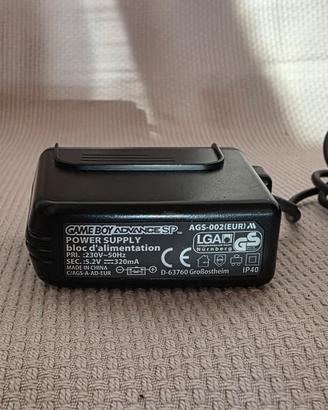 alimentatore per Game Boy Advance nero