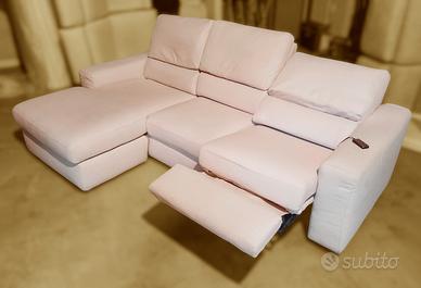 Divano angolare PoltroneSofà con Relax