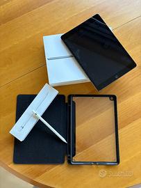 iPad 10” + Apple Pencil e custodia