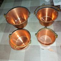 paioli in rame 