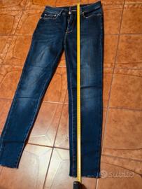 jeans skinny mango blu s