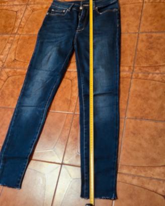 jeans skinny mango blu s