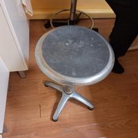 Sgabello alluminio fisso regolabile in altezza