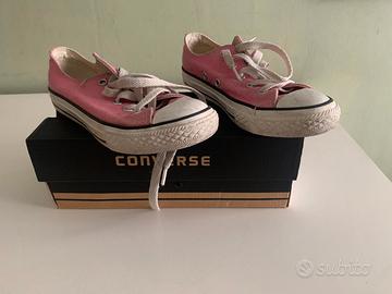 Scarpe All Star basse rosa n.30