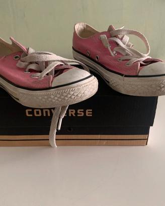 Scarpe All Star basse rosa n.30