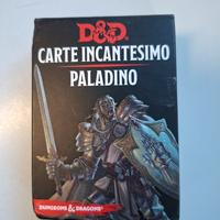Carte Incantesimo Paladino ITA 5e dnd d&d dungeon