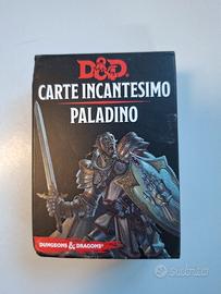Carte Incantesimo Paladino ITA 5e dnd d&d dungeon
