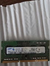 Modulo memoria Ram da 4 GB DDR3